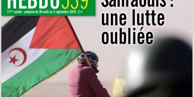 الصحراويون ”كفاح منسي“ عنوان لمقال مطول لأسبوعية گوليا الفرنسية