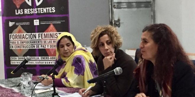 الاتحاد الوطني للمرأة الصحراوية يشارك باشبيلية في ملتقى حول مقاومة المرأة