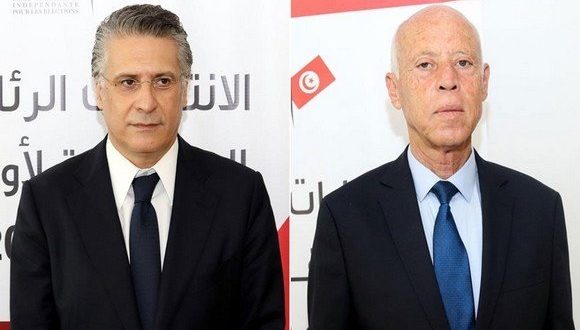 رئاسيات تونس: قيس سعيد و نبيل القروي في الدور الثاني من الاقتراع