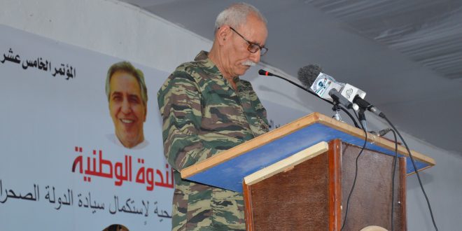 الرئيس ابراهيم غالي يؤكد أن الشعب الصحراوي مطالب برفع التحدي والتصدي لمناورات العدو
