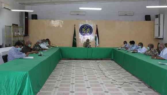 الرئيس ابراهيم غالي يترأس اجتماعا للمكتب الدائم للأمانة الوطنية