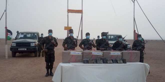 جيش التحرير الشعبي الصحراوي يحبط عملية تهريب كمية من المخدرات