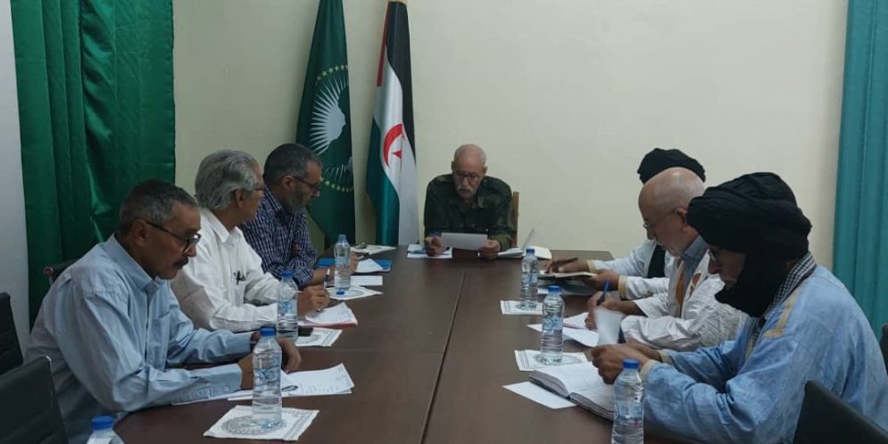 الرئيس ابراهيم غالي يترأس اجتماعا للمكتب الدائم للأمانة الوطنية
