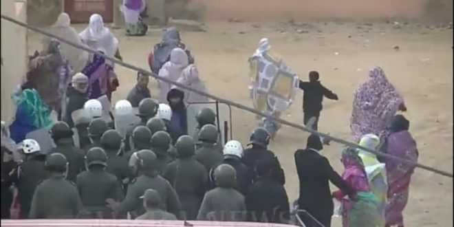 سلطات الاحتلال المغربية تقمع بقوة متظاهرين صحراويين بمدينتي العيون والسمارة المحتلتين