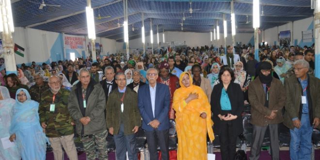 المؤتمر الثامن لاتحاد النساء الصحراويات يفتتح أشغاله بولاية أوسرد