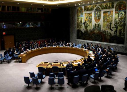 مجلس الأمن  الدولي يتبنى بيانا حول حظر استخدام الأسلحة الكيميائية