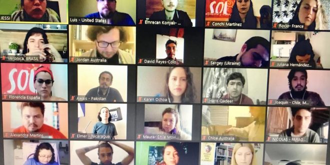 اتحاد الشبيبة الصحراوية يشارك في الندوة الرقمية للمؤتمر الأممي للشبيبة الاشتراكية